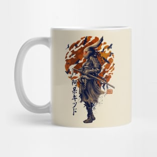 Rabbit Girl Samurai Mug